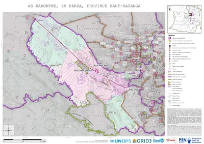 Microplanning: Kakontwe, Panda, Likasi, Haut-Katanga, COD (2025)