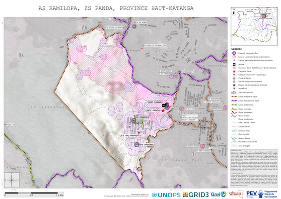 Microplanning: Kamilopa, Panda, Likasi, Haut-Katanga, COD (2025)