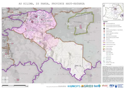 Microplanning: Kilima, Panda, Likasi, Haut-Katanga, COD (2025)