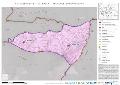 Microplanning: Kimpulande, Panda, Likasi, Haut-Katanga, COD (2025)