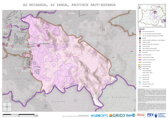 Microplanning: Muchanga, Panda, Likasi, Haut-Katanga, COD (2025)
