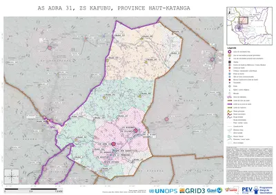 Microplanning: Adra-31, Kafubu, Lubumbashi, Haut-Katanga, COD (2025)