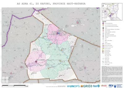 Microplanning: Adra-41, Kafubu, Lubumbashi, Haut-Katanga, COD (2025)
