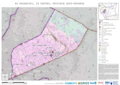 Microplanning: Kasangiri, Kafubu, Lubumbashi, Haut-Katanga, COD (2025)