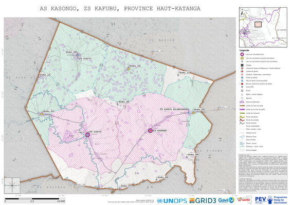 Microplanning: Kasongo, Kafubu, Lubumbashi, Haut-Katanga, COD (2025)