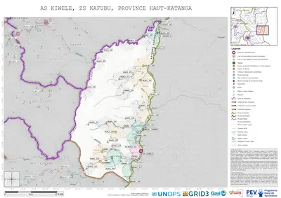 Microplanning: Kiwele, Kafubu, Lubumbashi, Haut-Katanga, COD (2025)
