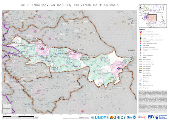 Microplanning: Shindaika, Kafubu, Lubumbashi, Haut-Katanga, COD (2025)