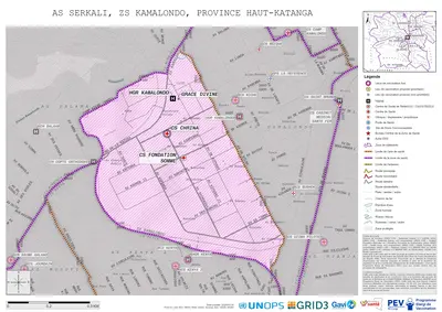 Microplanning: Serkali, Kamalondo, Lubumbashi, Haut-Katanga, COD (2025)