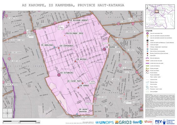 Microplanning: Kakompe, Kampemba, Lubumbashi, Haut-Katanga, COD (2025)
