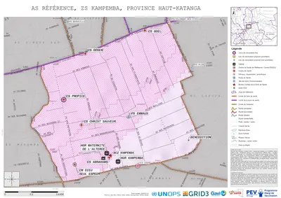 Microplanning: Rfrence, Kampemba, Lubumbashi, Haut-Katanga, COD (2025)