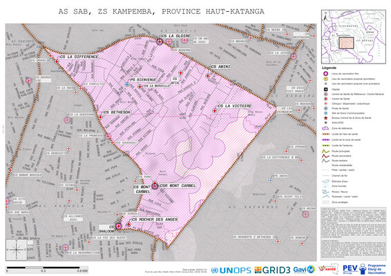 Microplanning: Sab, Kampemba, Lubumbashi, Haut-Katanga, COD (2025)