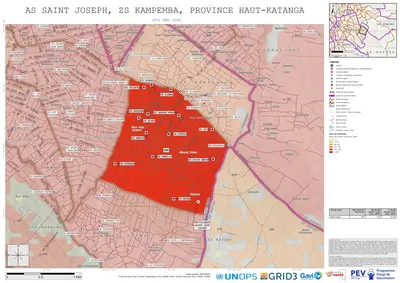 Comprehensive Dtp1: Saint-Joseph, Kampemba, Lubumbashi, Haut-Katanga, COD (2025)