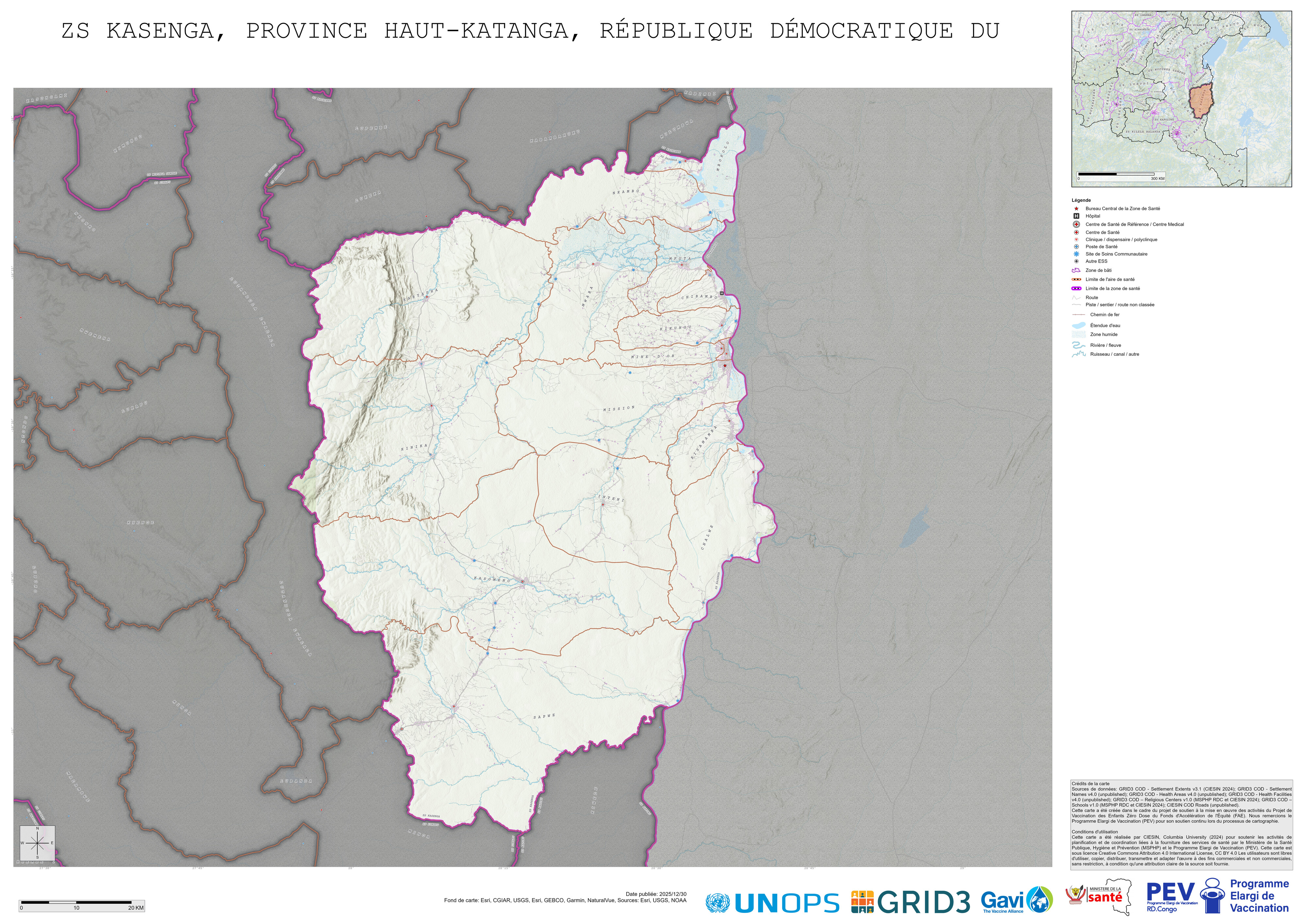 Reference Minimal: Kasenga, Lubumbashi, Haut-Katanga, COD (2025)