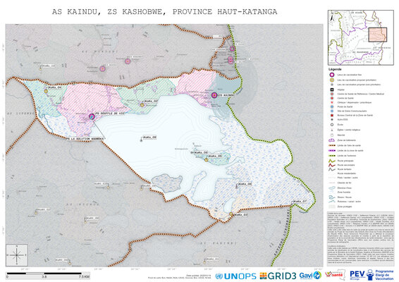 Microplanning: Kaindu, Kashobwe, Lubumbashi, Haut-Katanga, COD (2025)