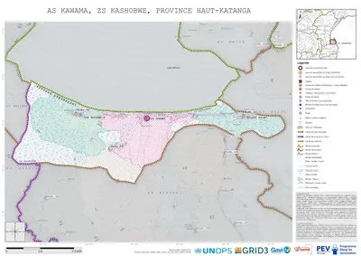 Microplanning: Kawama, Kashobwe, Lubumbashi, Haut-Katanga, COD (2025)