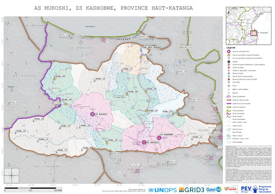 Microplanning: Mukoshi, Kashobwe, Lubumbashi, Haut-Katanga, COD (2025)