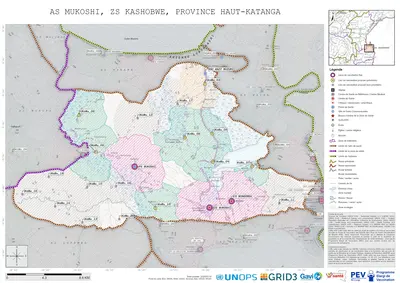 Microplanning: Mukoshi, Kashobwe, Lubumbashi, Haut-Katanga, COD (2025)