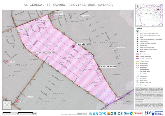 Microplanning: Gemena, Katuba, Lubumbashi, Haut-Katanga, COD (2025)
