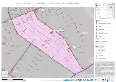 Microplanning: Gemena, Katuba, Lubumbashi, Haut-Katanga, COD (2025)