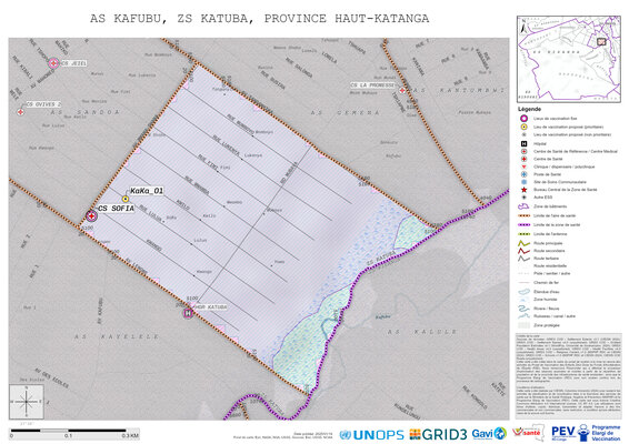 Microplanning: Kafubu, Katuba, Lubumbashi, Haut-Katanga, COD (2025)
