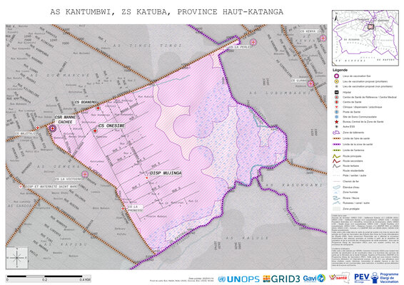 Microplanning: Kantumbwi, Katuba, Lubumbashi, Haut-Katanga, COD (2025)