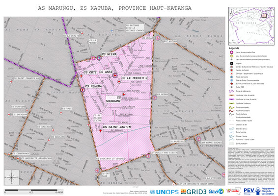 Microplanning: Marungu, Katuba, Lubumbashi, Haut-Katanga, COD (2025)