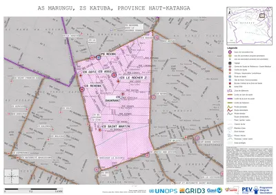 Microplanning: Marungu, Katuba, Lubumbashi, Haut-Katanga, COD (2025)