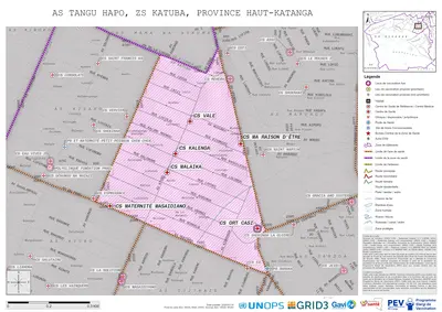 Microplanning: Tangu-Hapo, Katuba, Lubumbashi, Haut-Katanga, COD (2025)