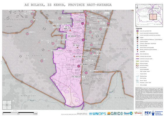 Microplanning: Bulaya, Kenya, Lubumbashi, Haut-Katanga, COD (2025)
