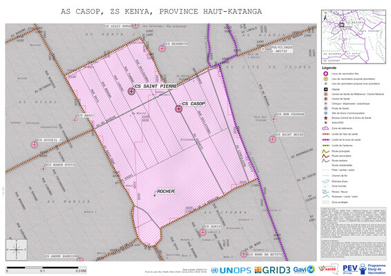 Microplanning: Casop, Kenya, Lubumbashi, Haut-Katanga, COD (2025)
