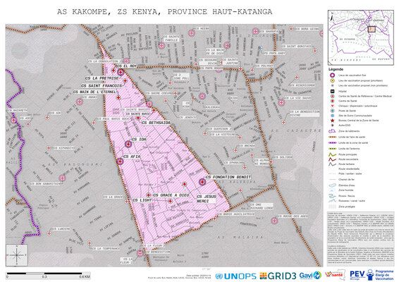 Microplanning: Kakompe, Kenya, Lubumbashi, Haut-Katanga, COD (2025)