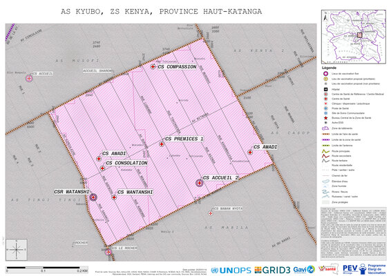 Microplanning: Kyubo, Kenya, Lubumbashi, Haut-Katanga, COD (2025)