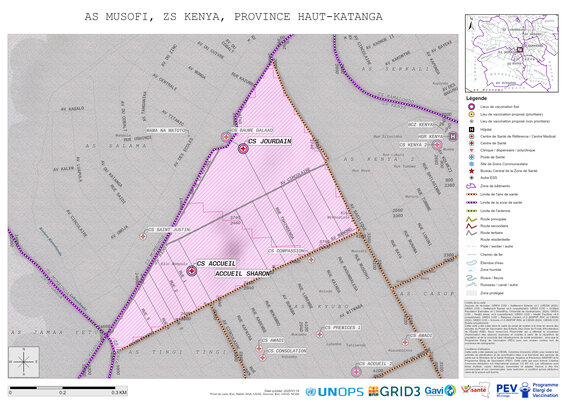 Microplanning: Musofi, Kenya, Lubumbashi, Haut-Katanga, COD (2025)