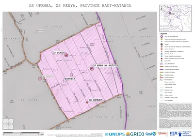Microplanning: Upemba, Kenya, Lubumbashi, Haut-Katanga, COD (2025)