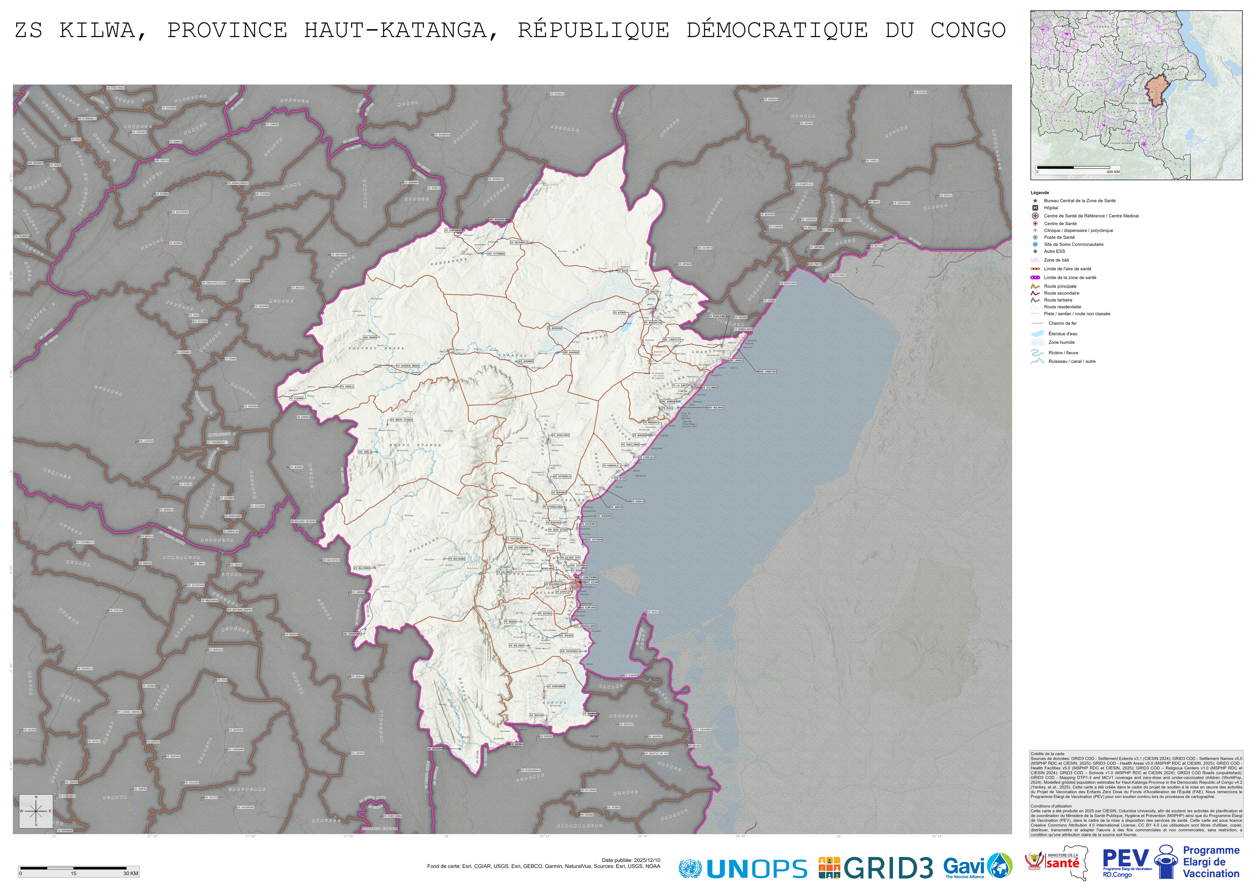 Reference: Kilwa, Lubumbashi, Haut-Katanga, COD (2025)
