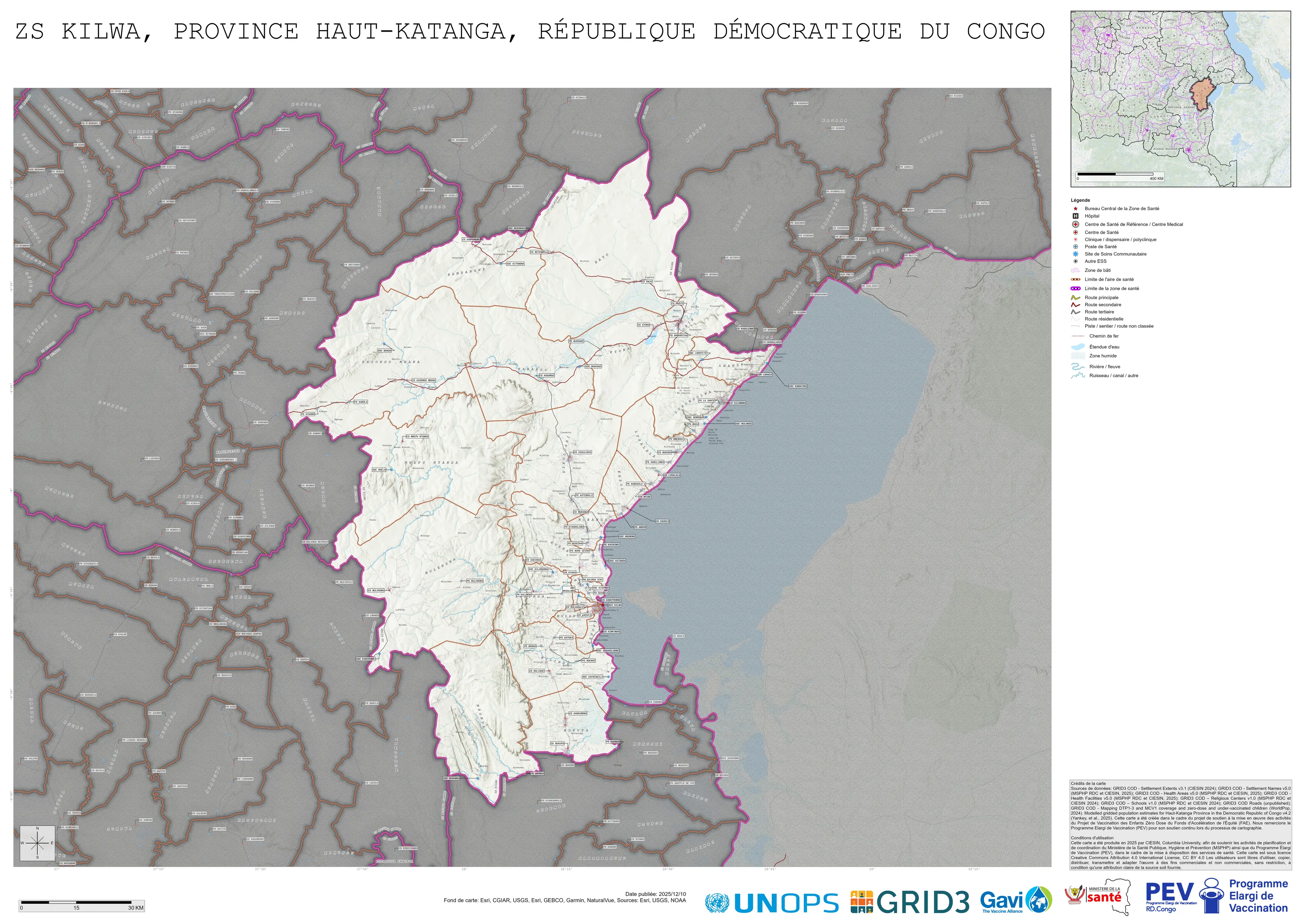 Reference: Kilwa, Lubumbashi, Haut-Katanga, COD (2025)