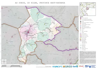 Microplanning: Dubie, Kilwa, Lubumbashi, Haut-Katanga, COD (2025)