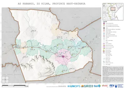 Microplanning: Kabangu, Kilwa, Lubumbashi, Haut-Katanga, COD (2025)