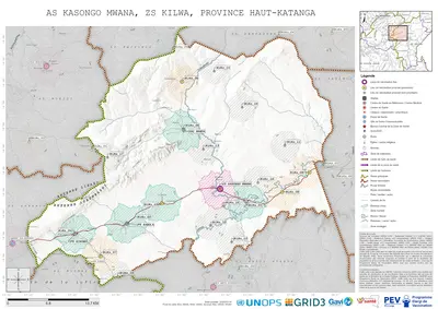Microplanning: Kasongo-Mwana, Kilwa, Lubumbashi, Haut-Katanga, COD (2025)