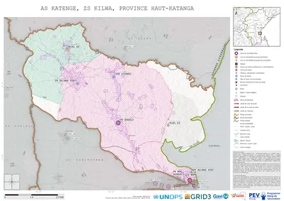 Microplanning: Katenge, Kilwa, Lubumbashi, Haut-Katanga, COD (2025)