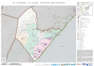 Microplanning: Lusalala, Kilwa, Lubumbashi, Haut-Katanga, COD (2025)