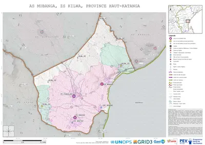 Microplanning: Mubanga, Kilwa, Lubumbashi, Haut-Katanga, COD (2025)
