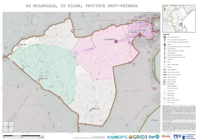 Microplanning: Mulangale, Kilwa, Lubumbashi, Haut-Katanga, COD (2025)