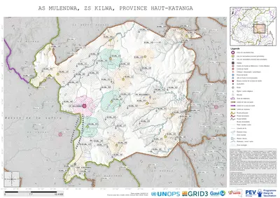 Microplanning: Mulendwa, Kilwa, Lubumbashi, Haut-Katanga, COD (2025)