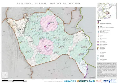 Microplanning: Mulinde, Kilwa, Lubumbashi, Haut-Katanga, COD (2025)