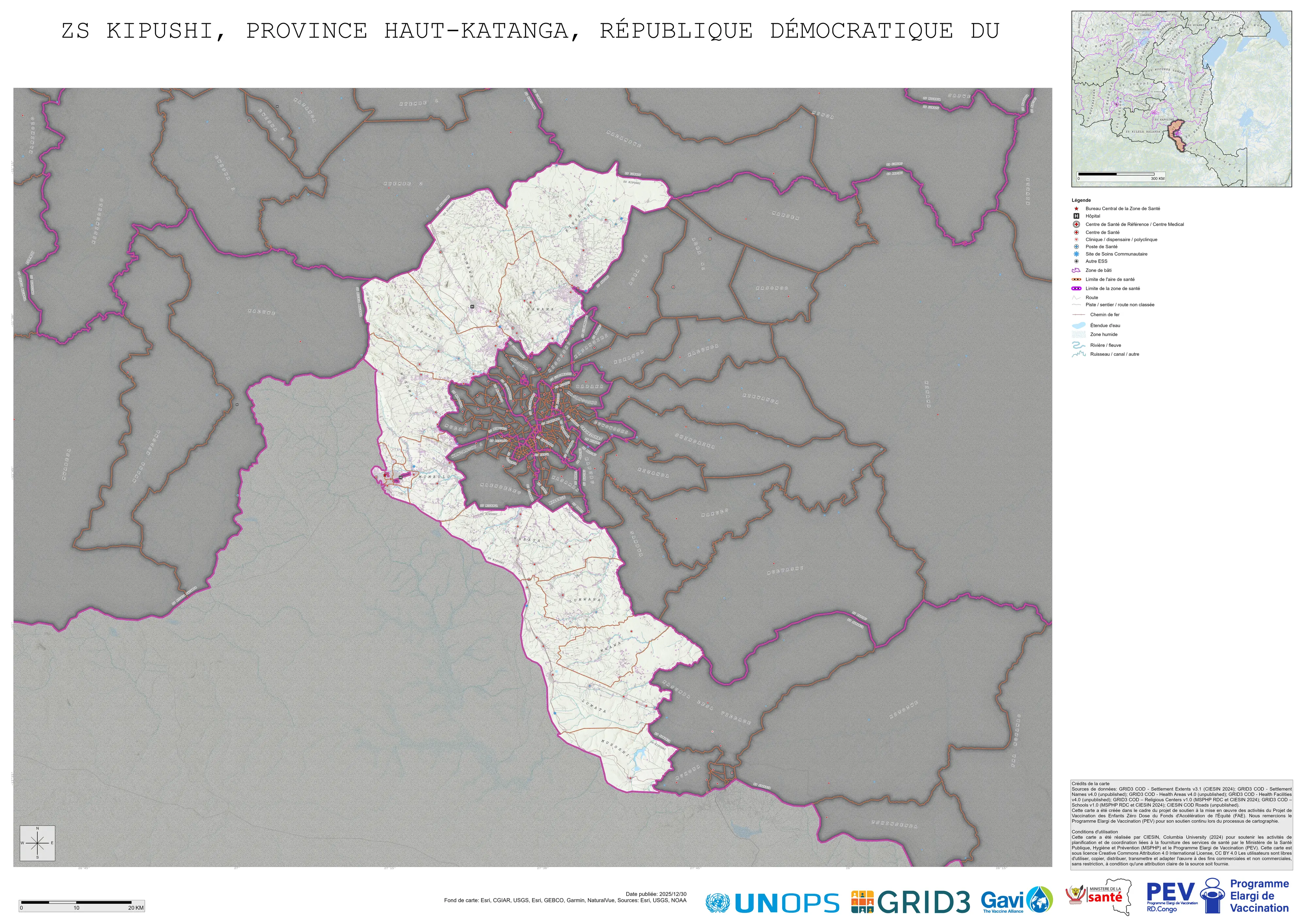 Reference Minimal: Kipushi, Lubumbashi, Haut-Katanga, COD (2025)