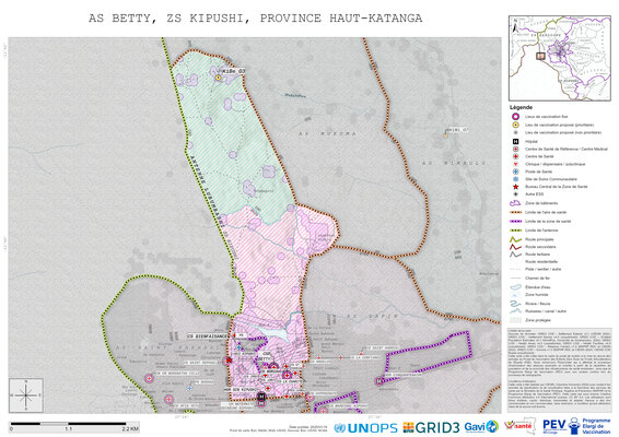 Microplanning: Betty, Kipushi, Lubumbashi, Haut-Katanga, COD (2025)