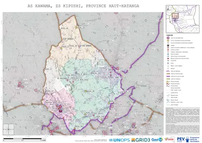 Microplanning: Kawama, Kipushi, Lubumbashi, Haut-Katanga, COD (2025)