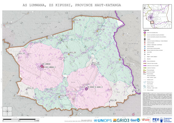 Microplanning: Lumwana, Kipushi, Lubumbashi, Haut-Katanga, COD (2025)