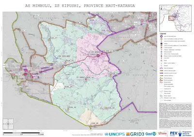 Microplanning: Mimbulu, Kipushi, Lubumbashi, Haut-Katanga, COD (2025)